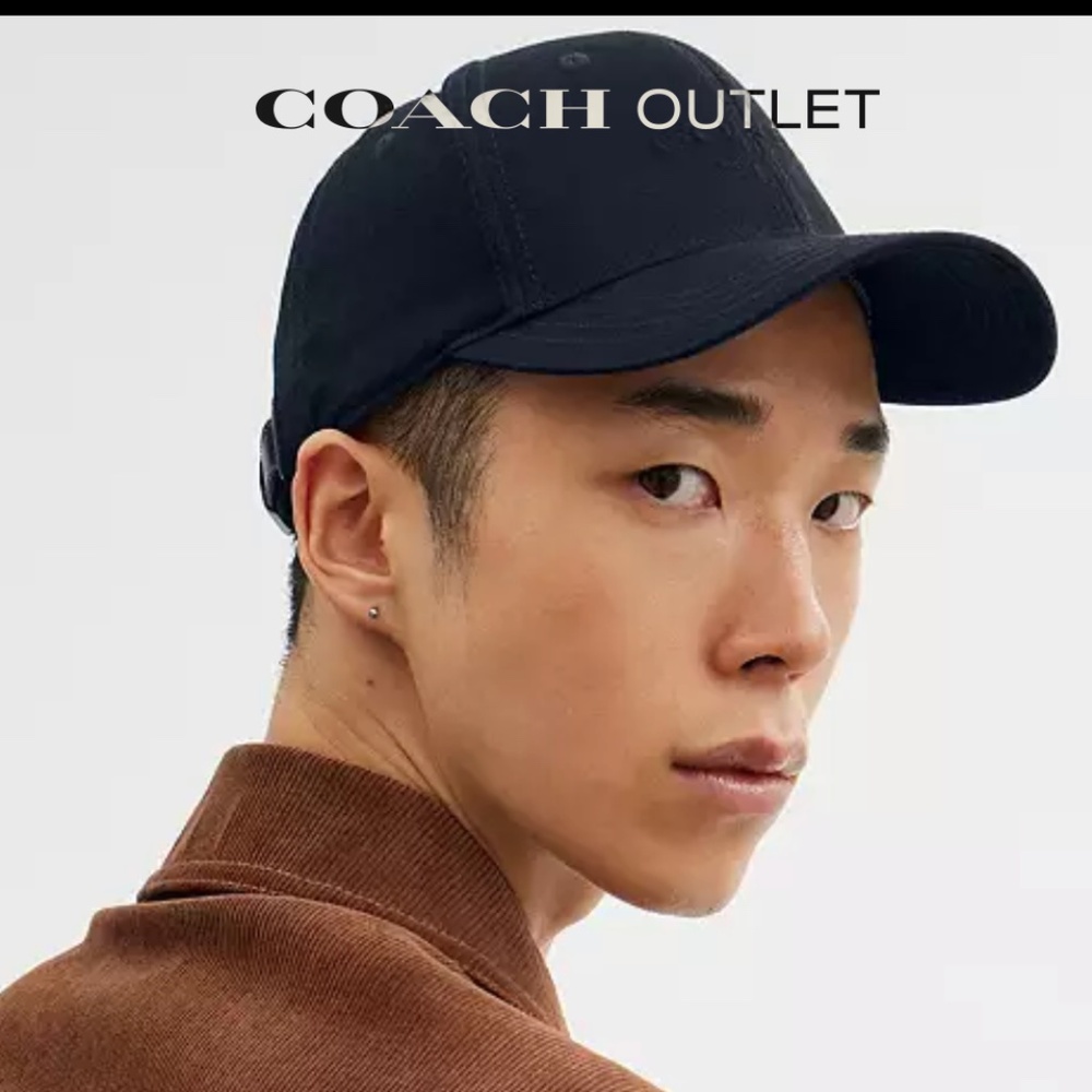 New Coach Unisex Navy Hat